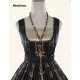 Foxs Feathers Gold Skeleton High Waist JSK(Leftovers/Full Payment Without Shipping)
